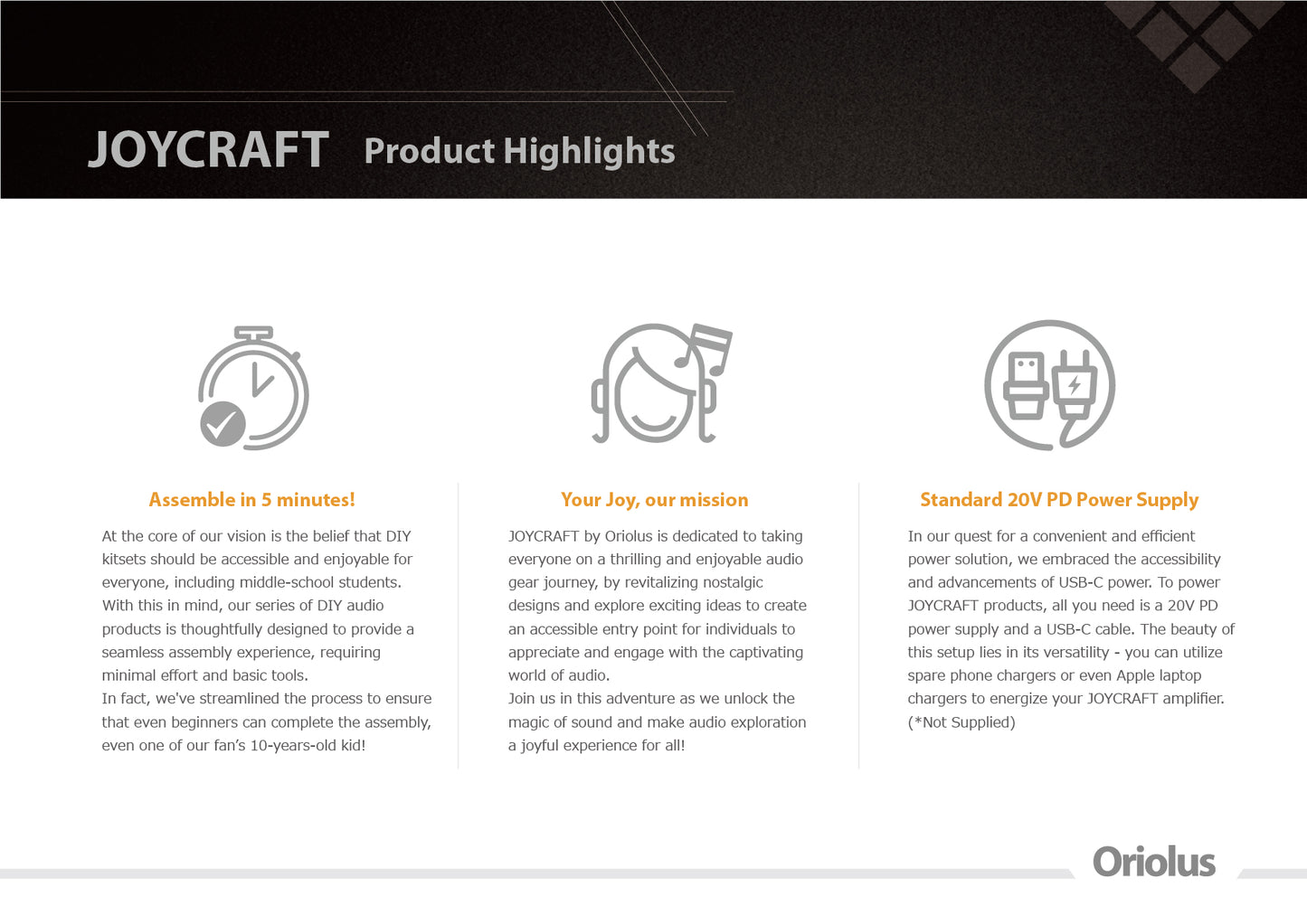 OA-JC1(Digital Power Amplifier)JOYCRAFT DIY Series
